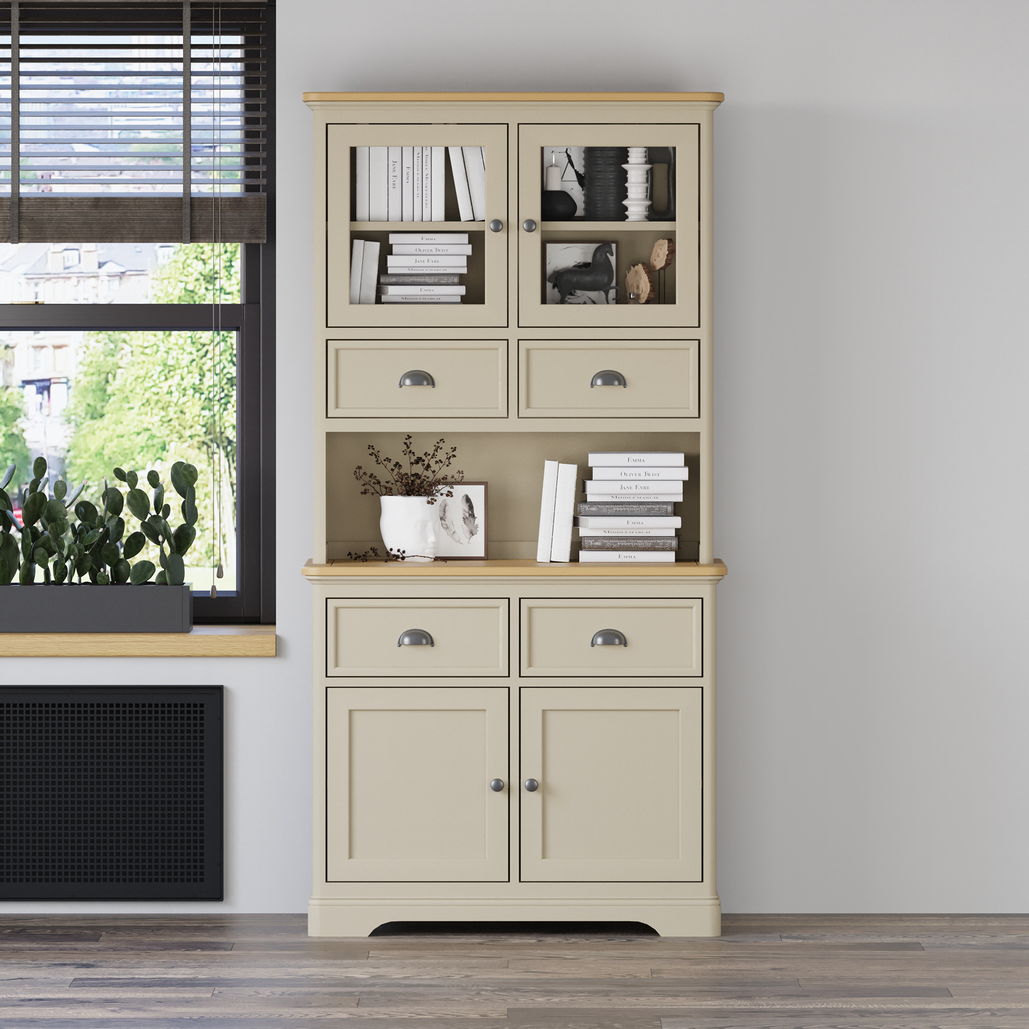 Madley Oak And Cream Painted Small Dresser