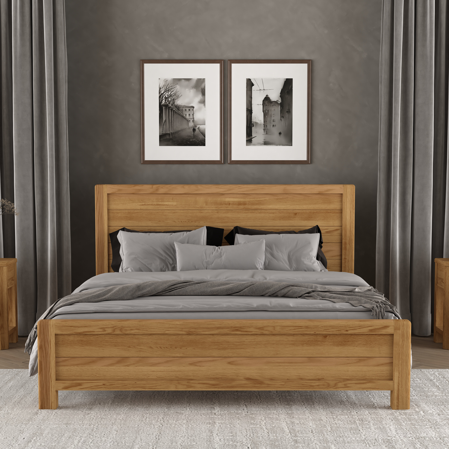 Click to view product details and reviews for Somerton Curved Solid Oak Super King Size Bed. Click to view product details and reviews for Somerton Curved Solid Oak Super King Size Bed.