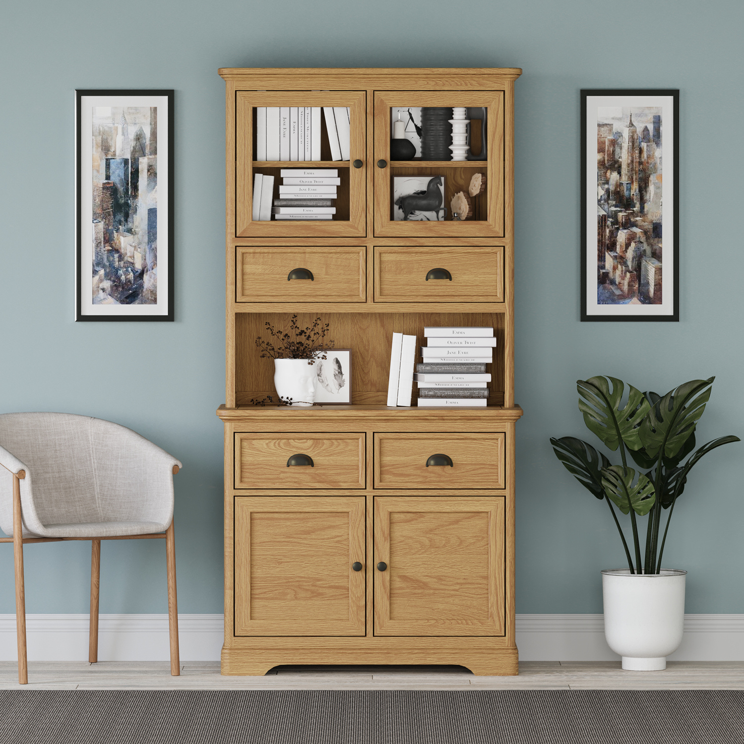 Cambridge Solid Oak Small Dresser