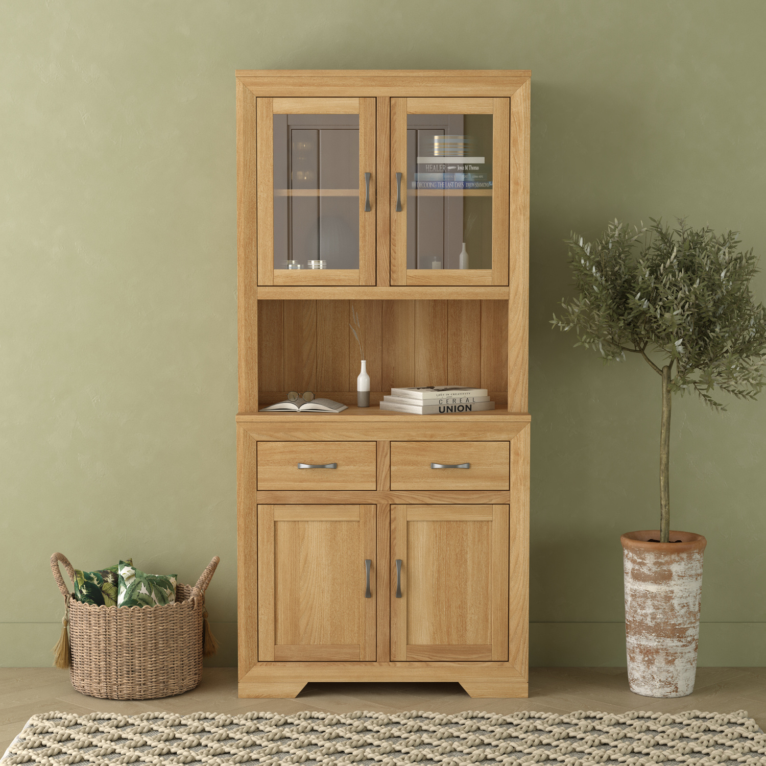 Tilt 100 Solid Oak Small Dresser