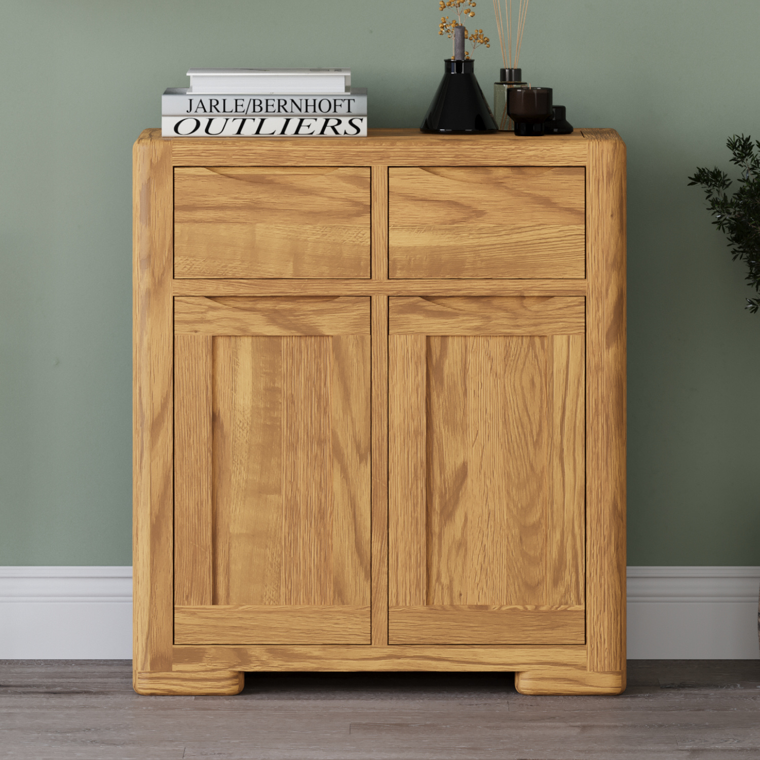 Harper Solid Oak Hallway Sideboard