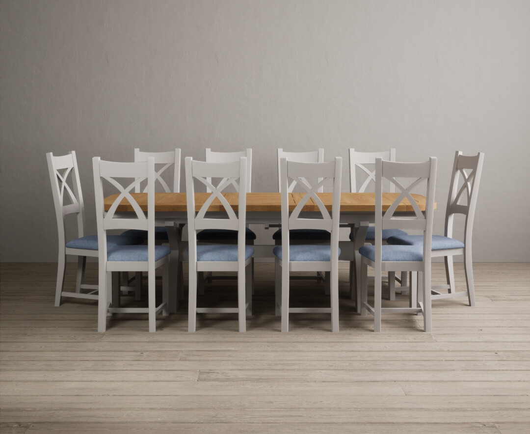 Antonio 220cm White Marble Dining Table