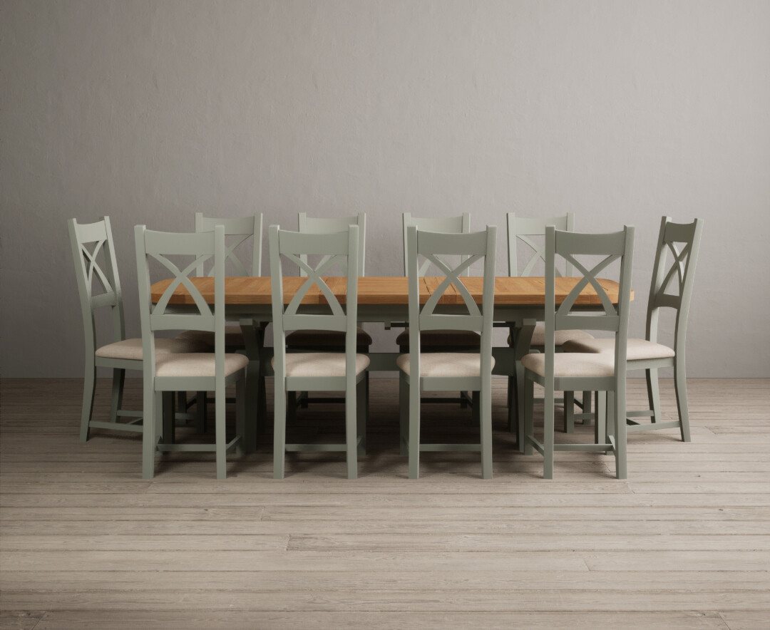 Colby 200cm Oval White Marble Dining Table with 6 Grey Lorenzo Chairs