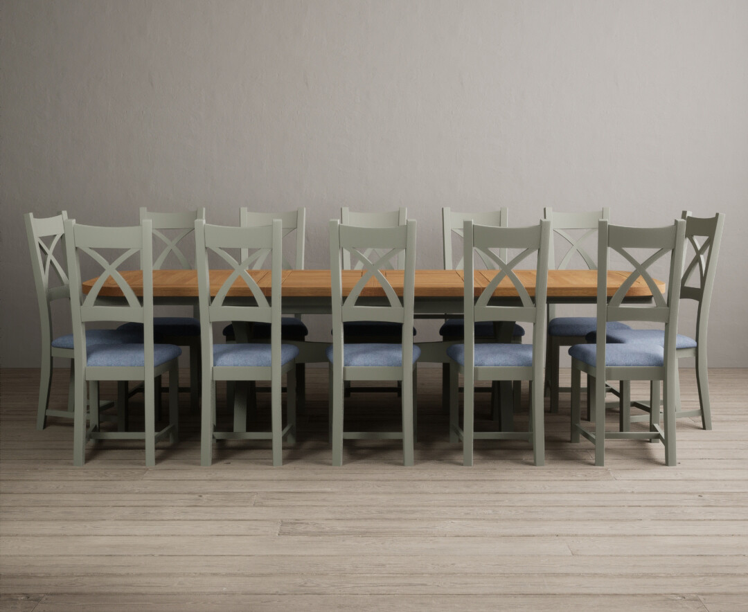 Colby 200cm Oval White Marble Dining Table with 6 Grey Lorenzo Chairs
