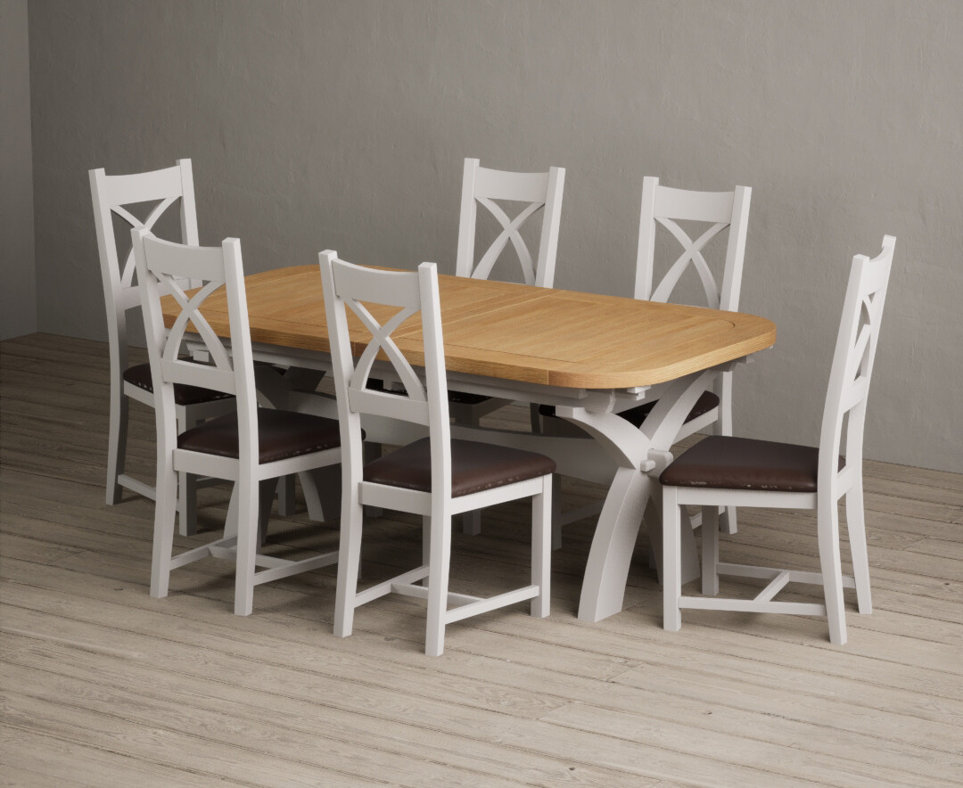 York 150cm Solid Oak Dining Table and 150 Oak Benches