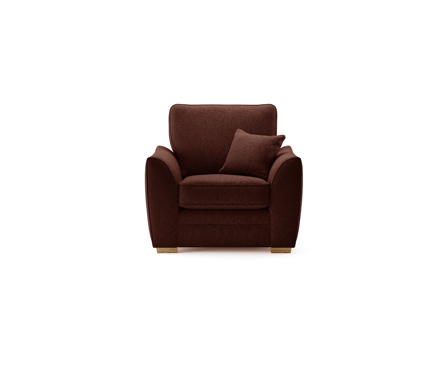 Bella Rustic Fabric Armchair