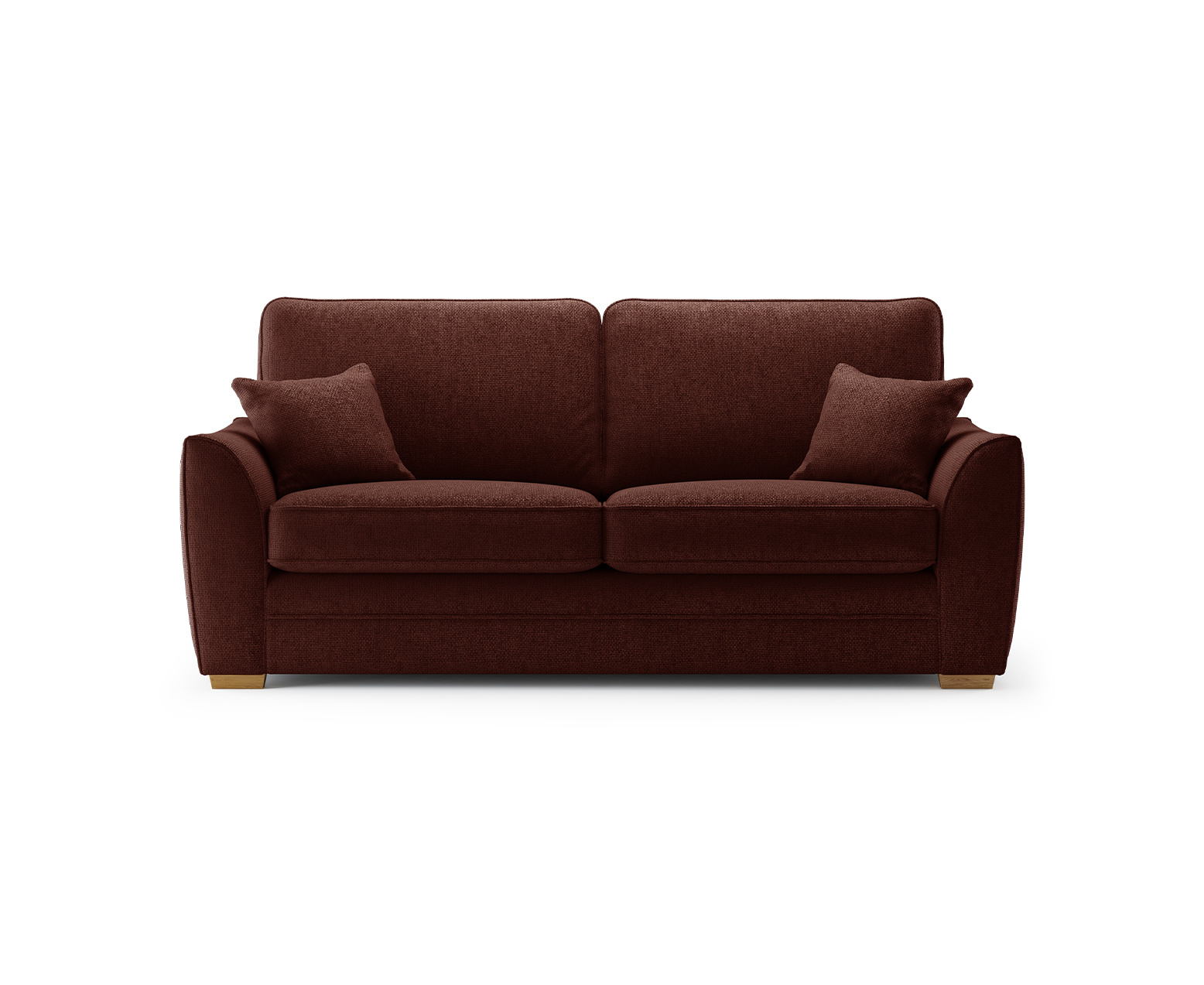 Bella Rustic Fabric 3 Seater Sofa