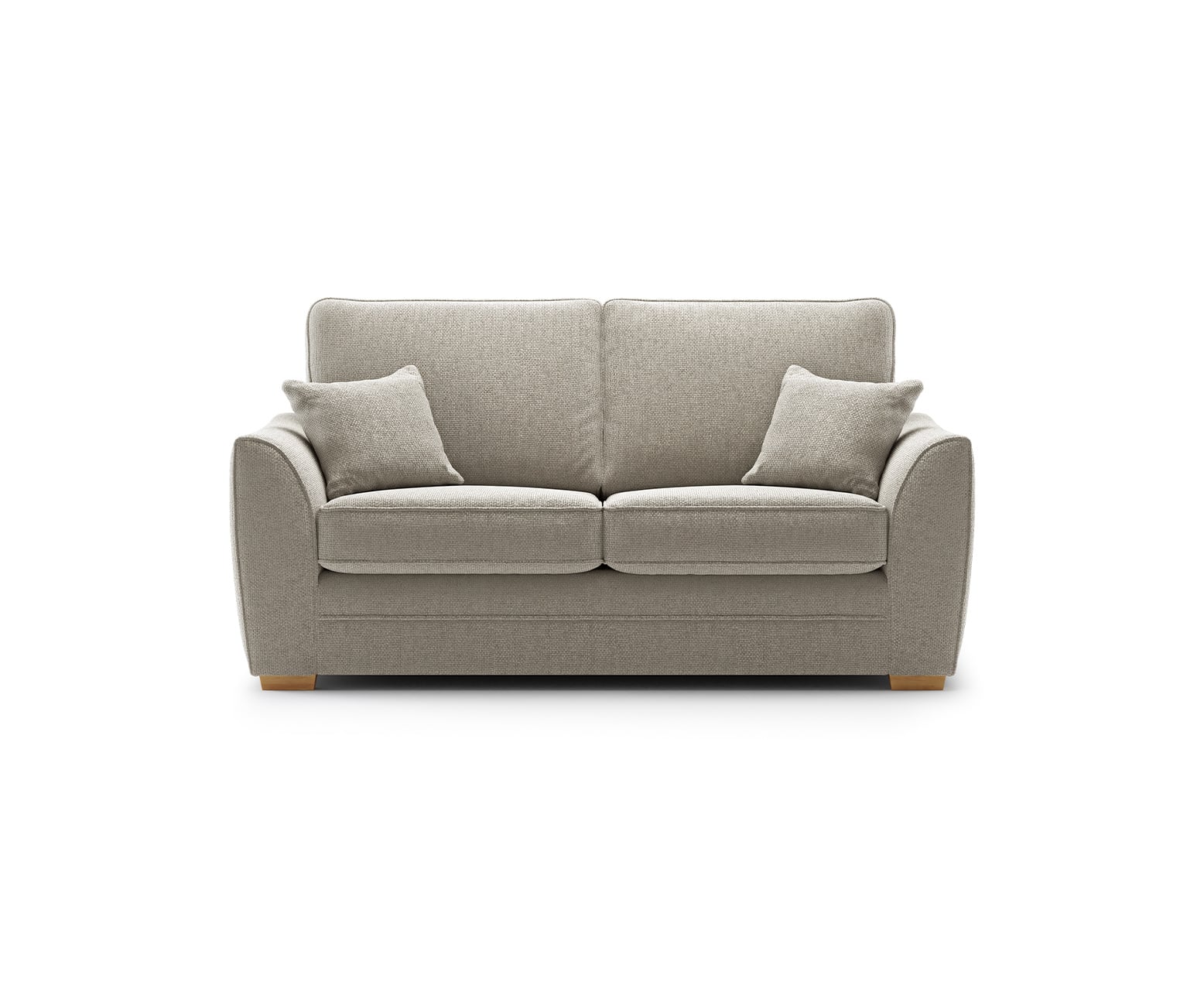 Bella Stone Fabric 2 Seater Sofa