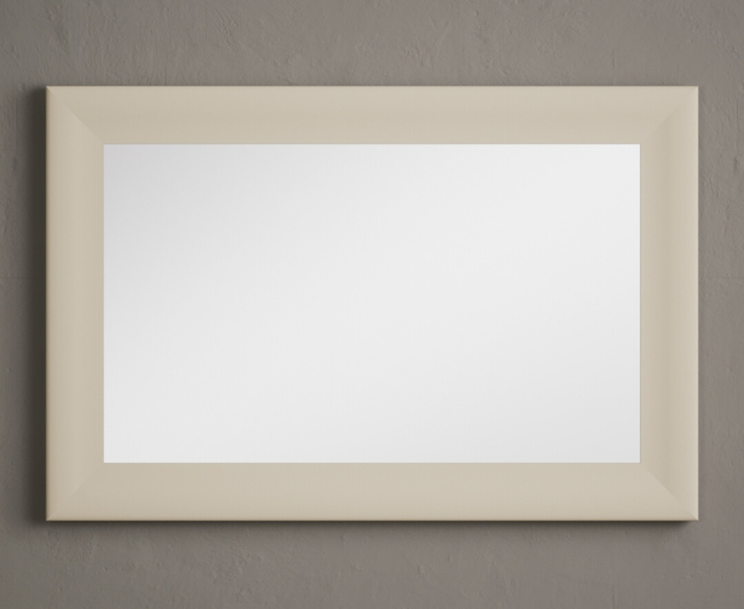 Cream Painted 90cm Wall Mirror