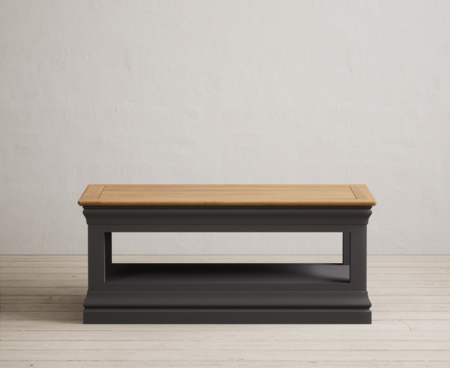 Charwood Oak And Charcoal Painted Coffee Table