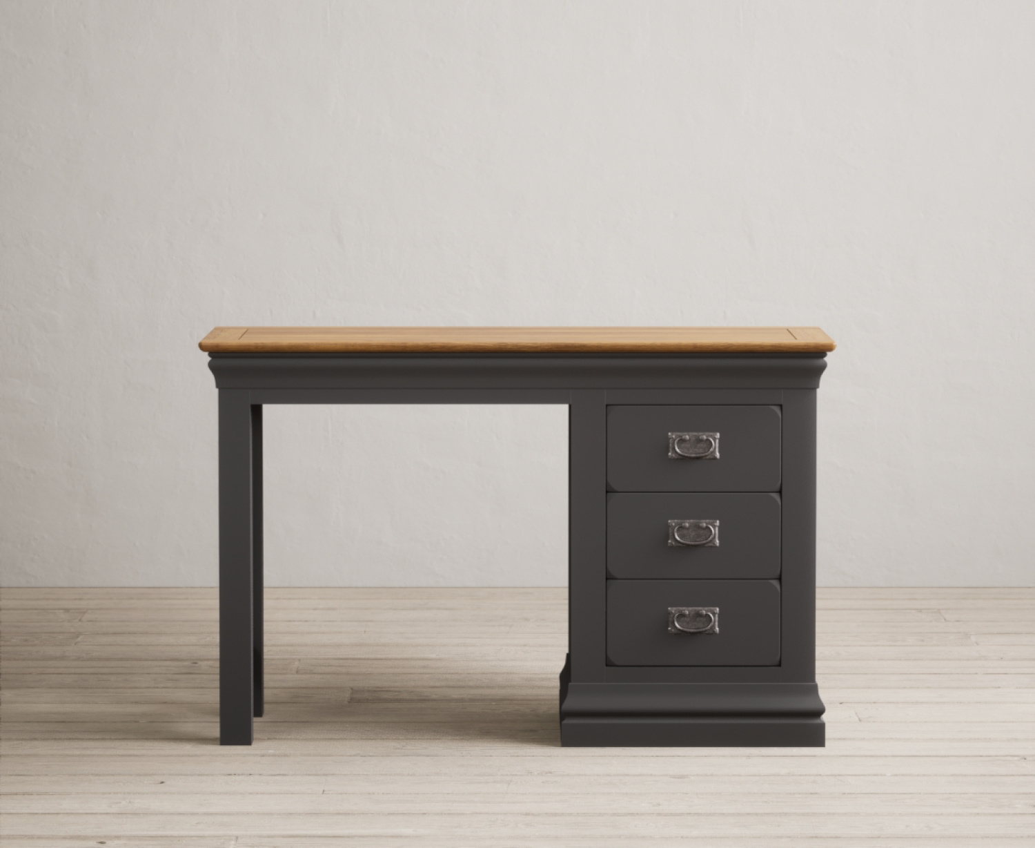 Charwood Oak And Charcoal Painted Dressing Table