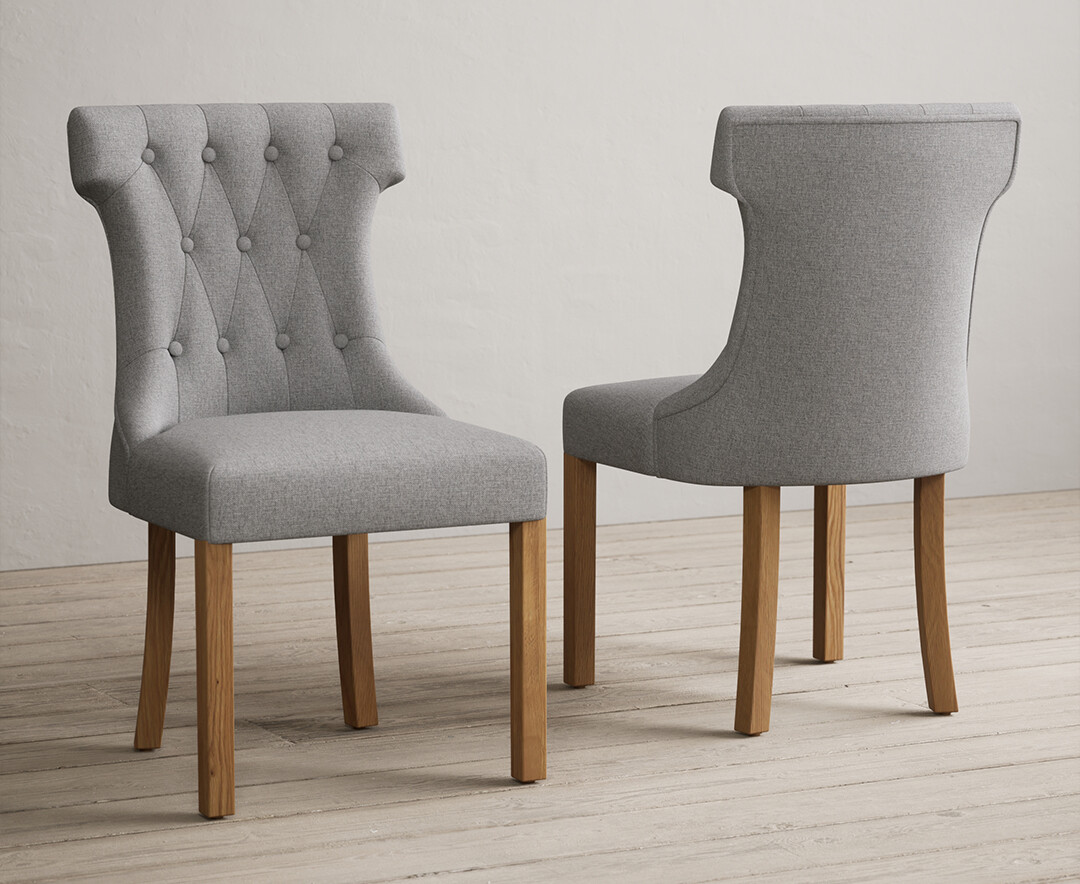 Thetford 150cm Oak Dining Table with 8 Natural Clara Chairs