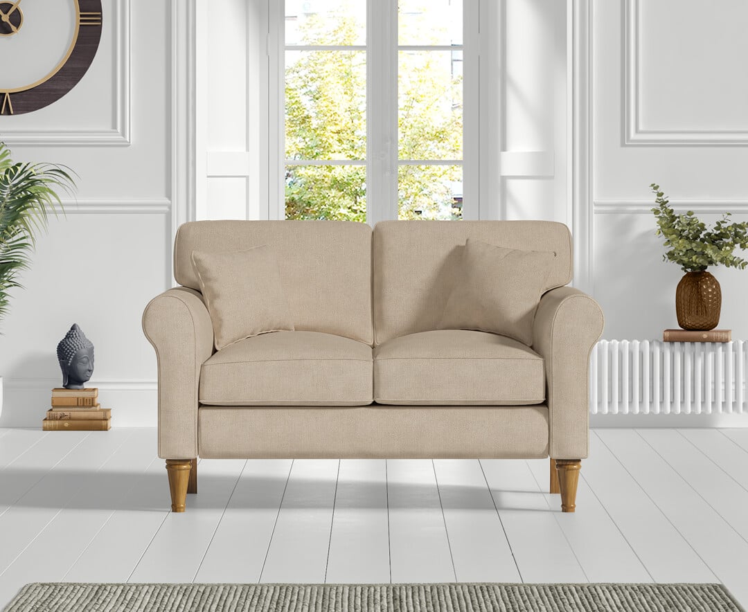 Darwin Natural Fabric Two Seater Sofa