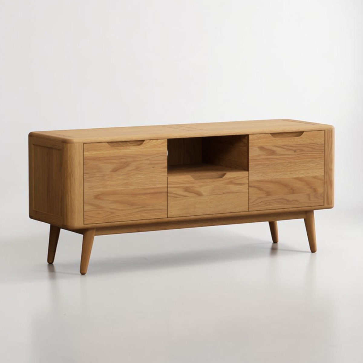 Rosa Solid Oak Large Tv Cabinet