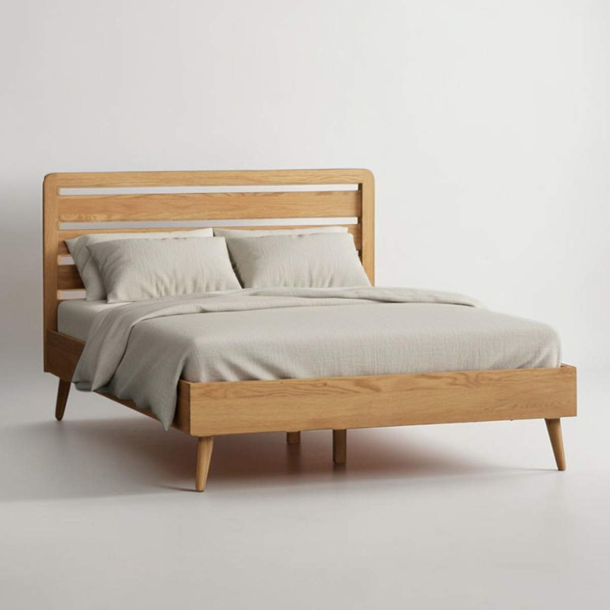 Rosa Solid Oak Double Bed