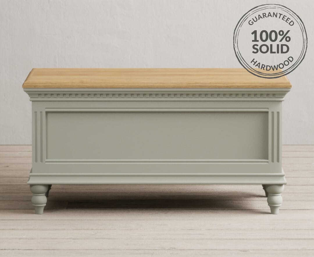 Francis Painted Blanket Box