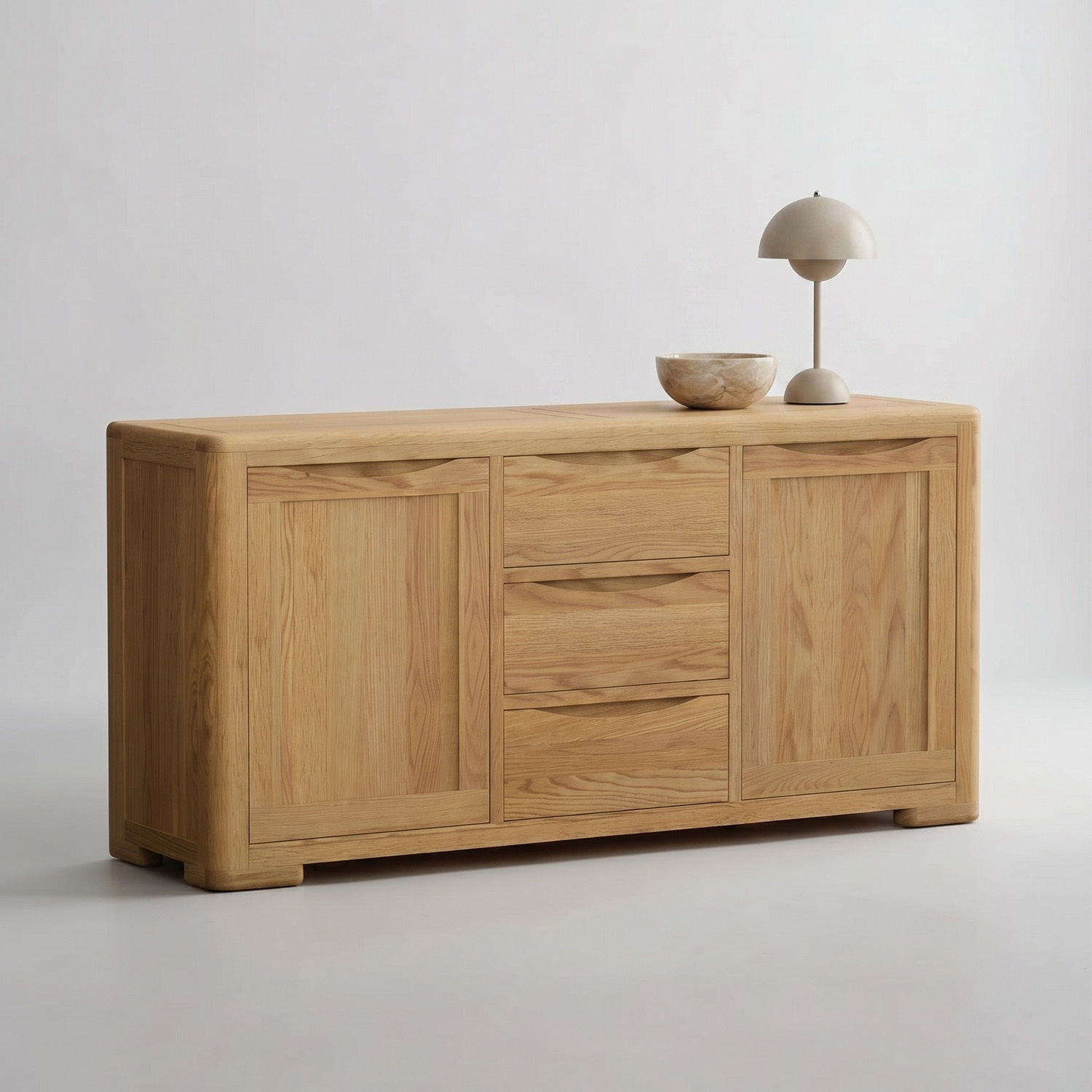 Harper Solid Oak Extra Large Sideboard