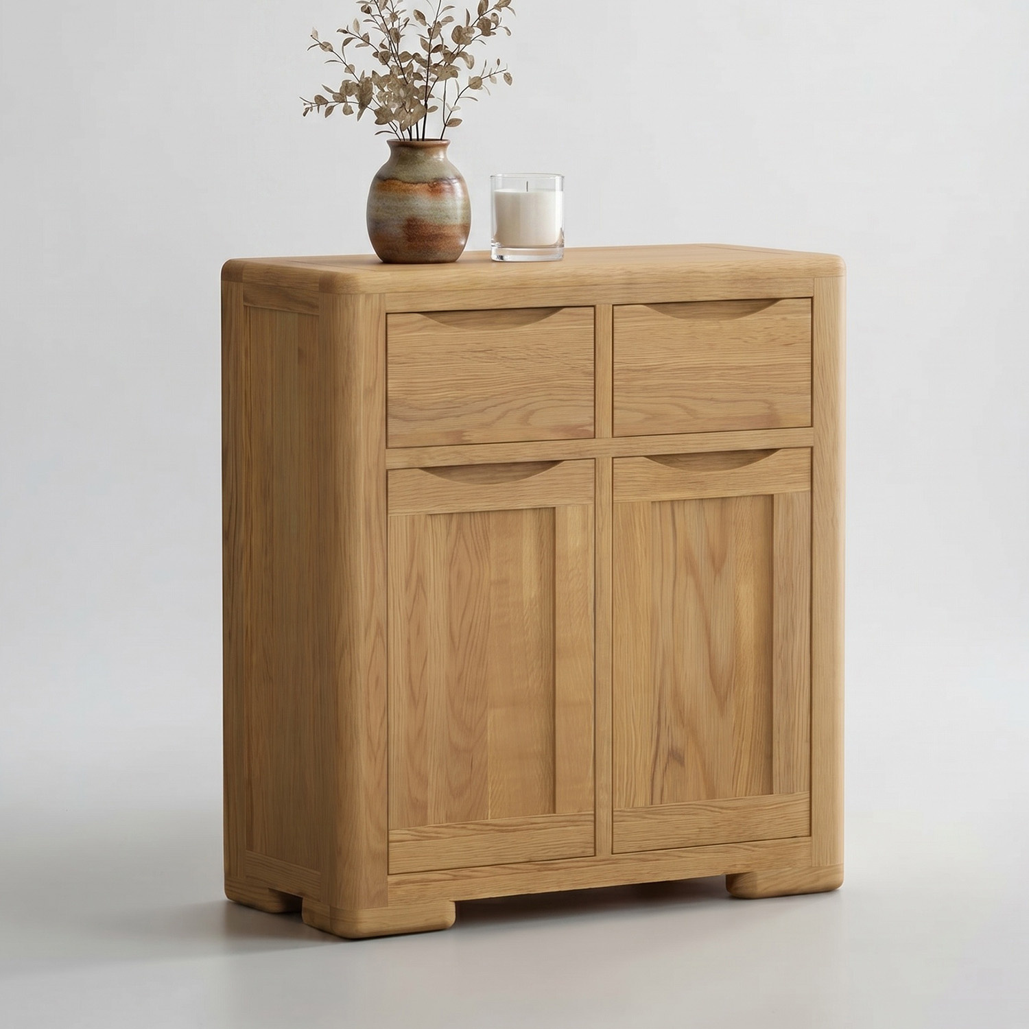 Harper Solid Oak Hallway Sideboard