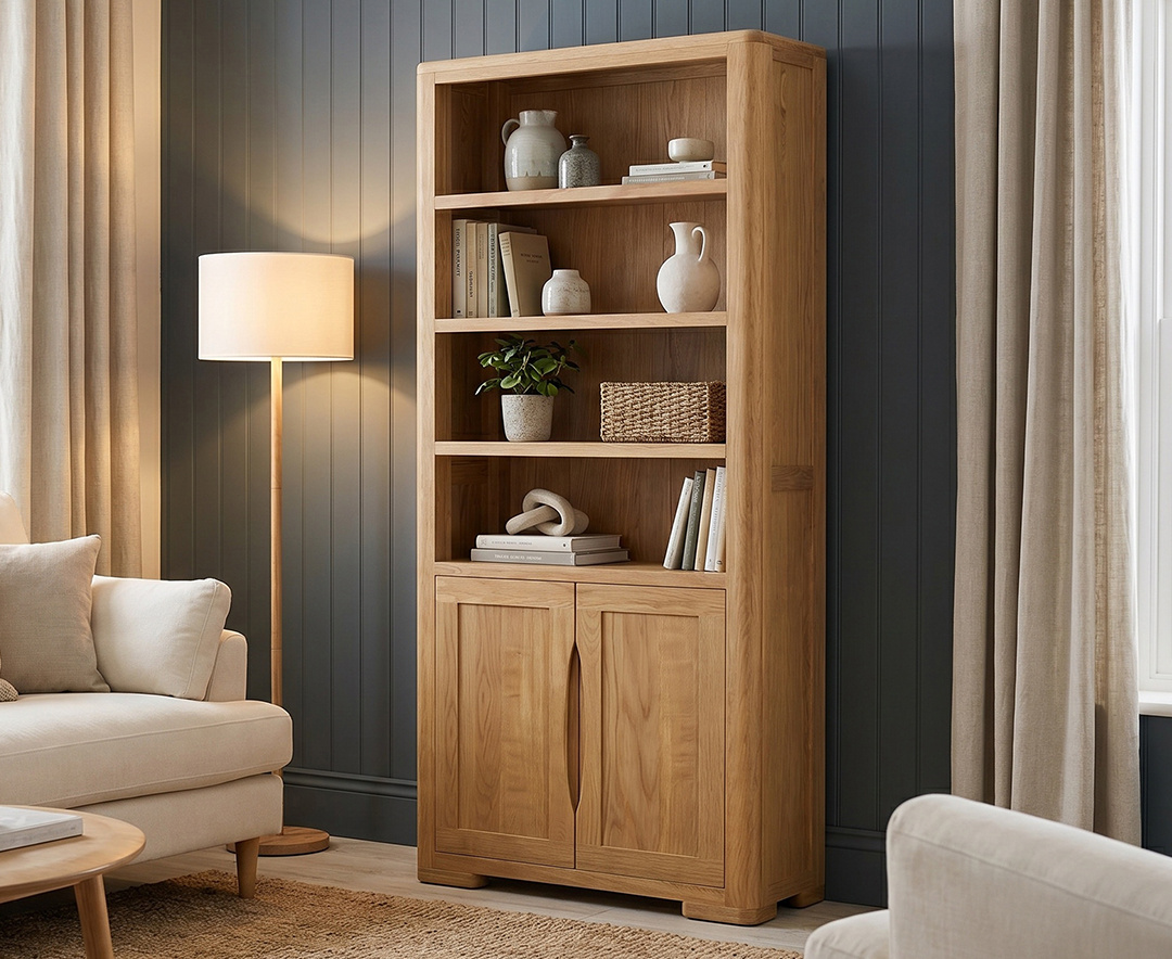 Harper Solid Tall Bookcase