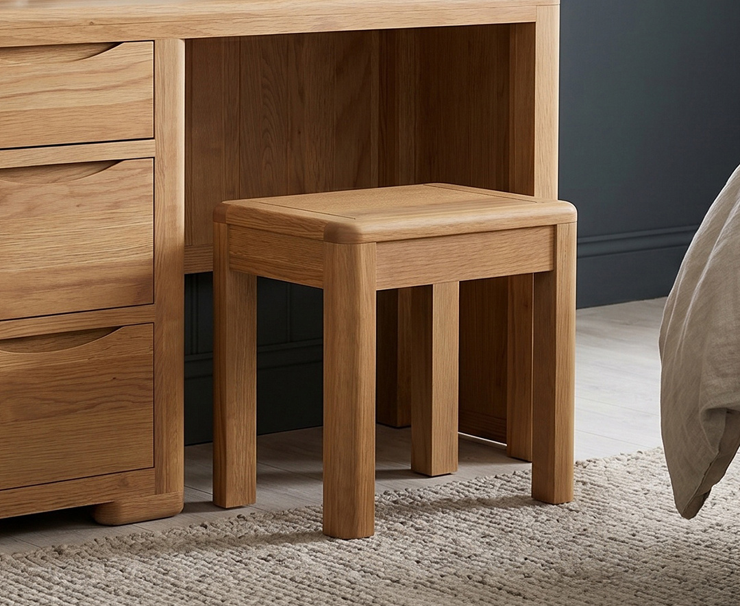 Harper Solid Dressing Table Stool