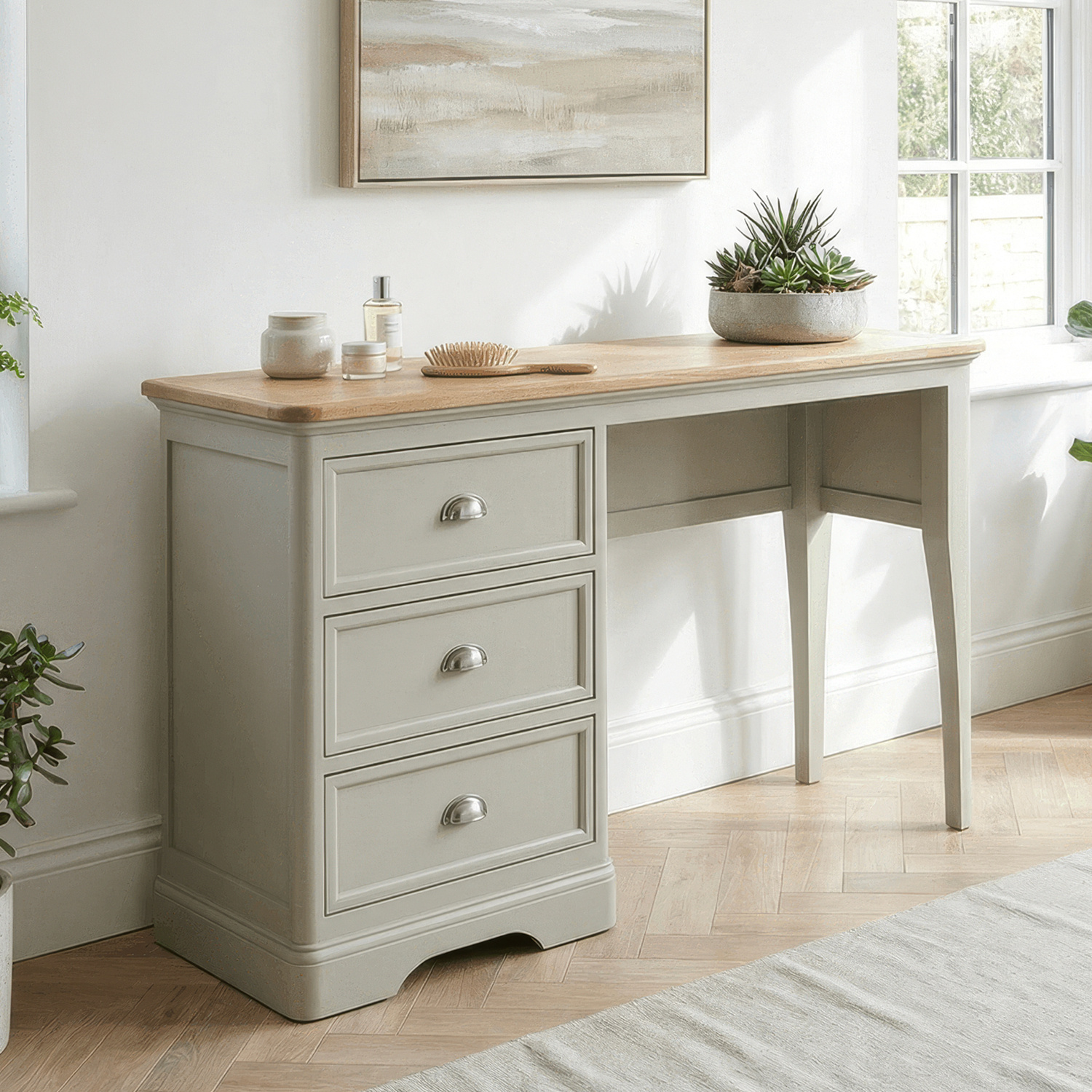 Brampton Soft Green Painted Dressing Table