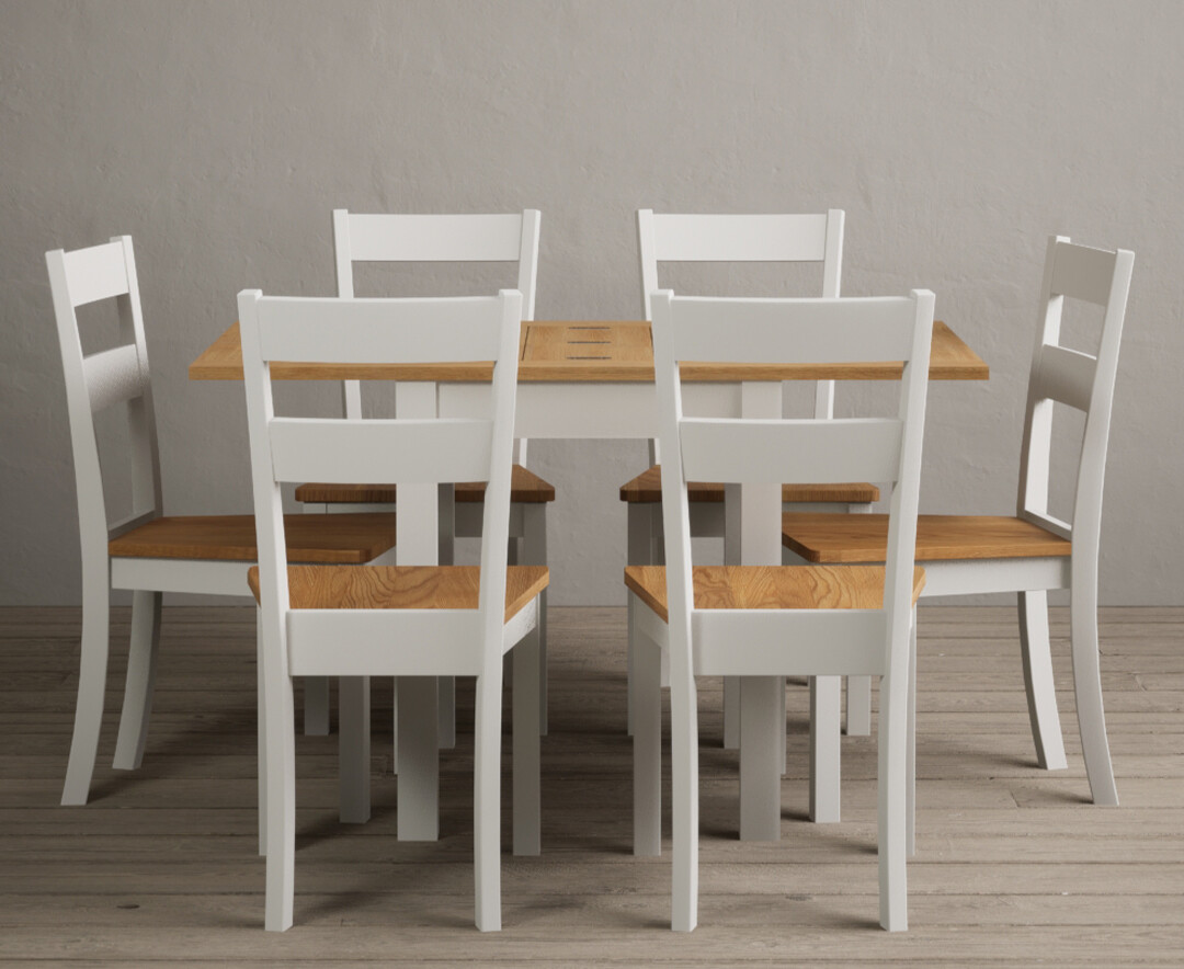 Colby 200cm Oval White Marble Dining Table with 6 Grey Lorenzo Chairs