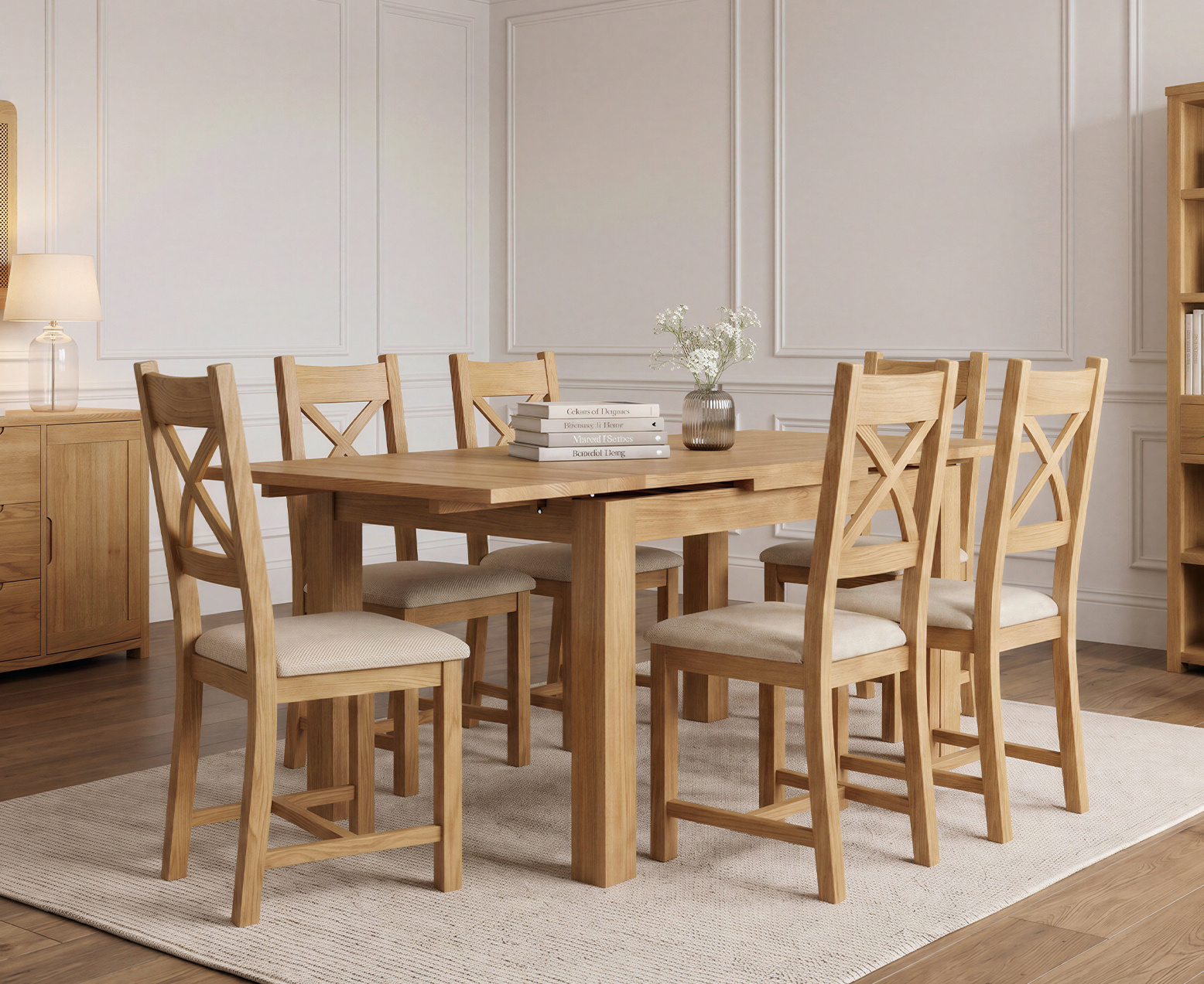 Antonio 220cm White Marble Dining Table