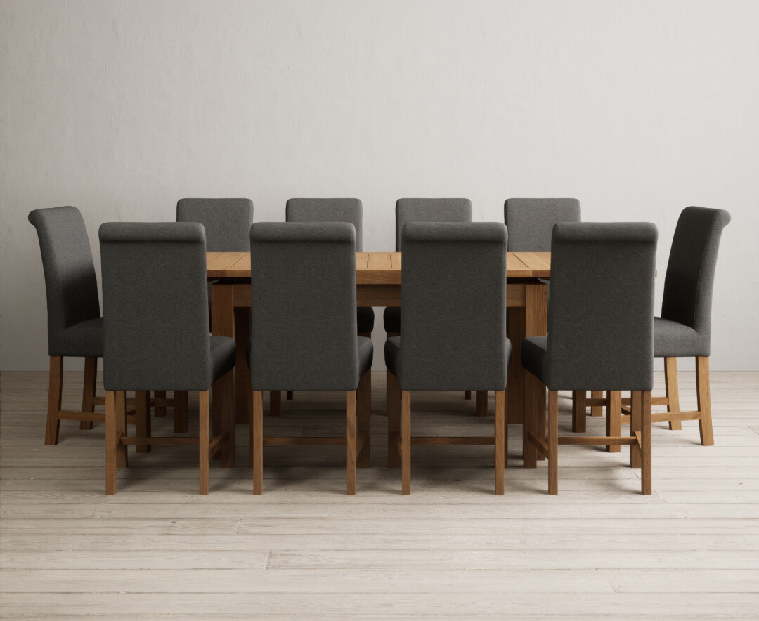 Colby 200cm Oval White Marble Dining Table with 6 Grey Sienna Chairs