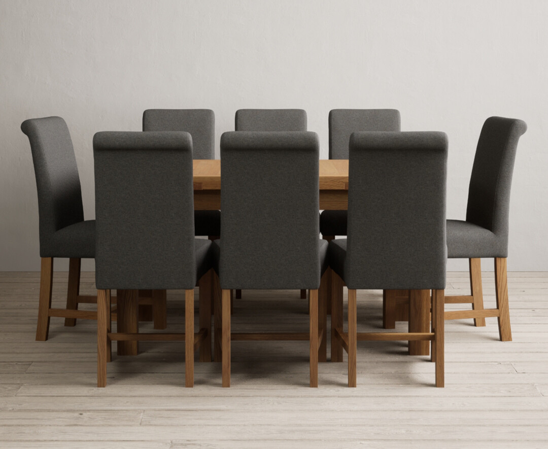 Novara 200cm Brown Pedestal Marble Dining Table