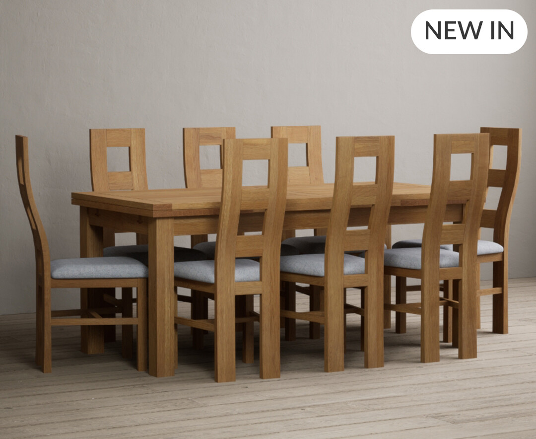 Bernini 110cm Glass Dining Table with 4 Grey Vigo Chairs