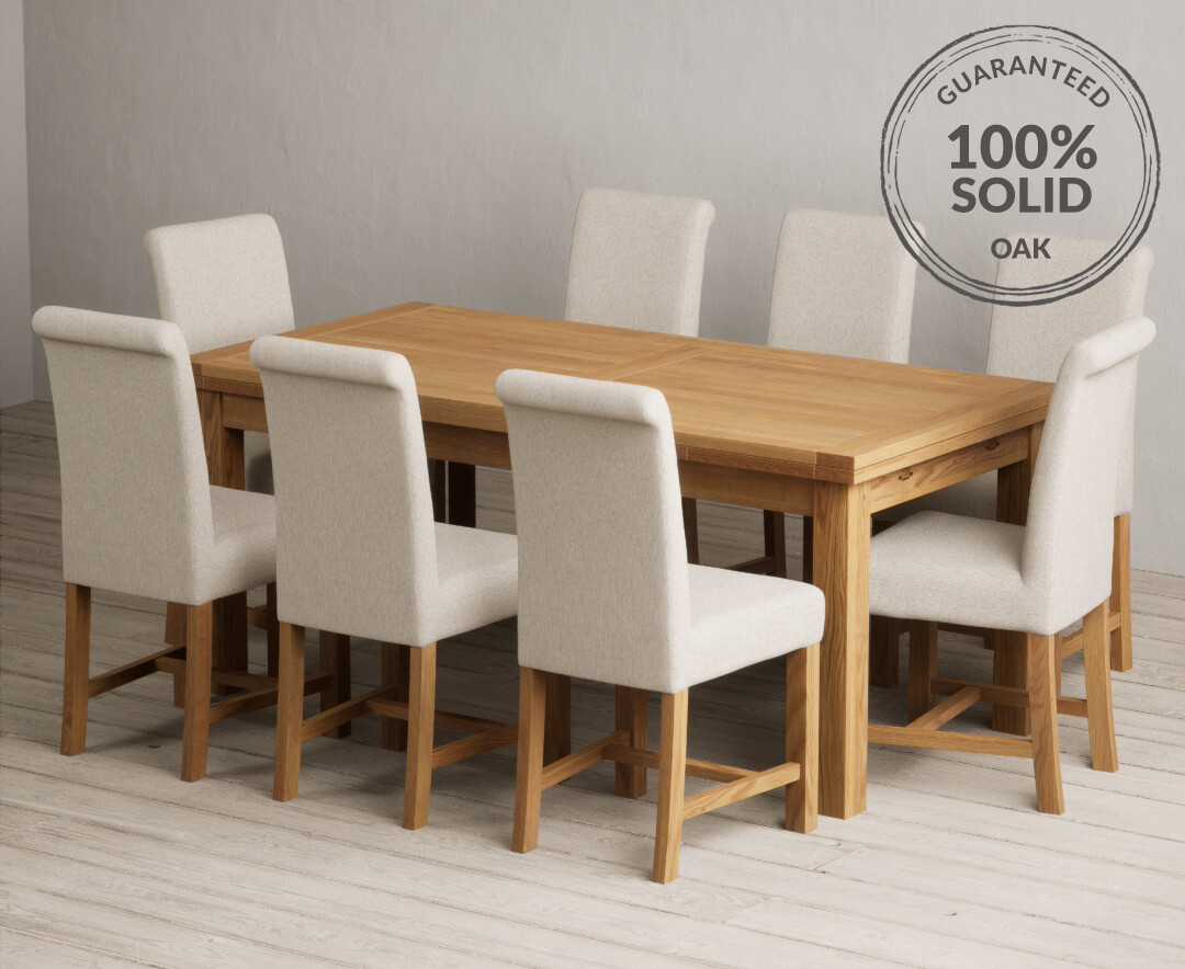Colby 200cm Oval White Marble Dining Table with 6 Grey Sienna Chairs