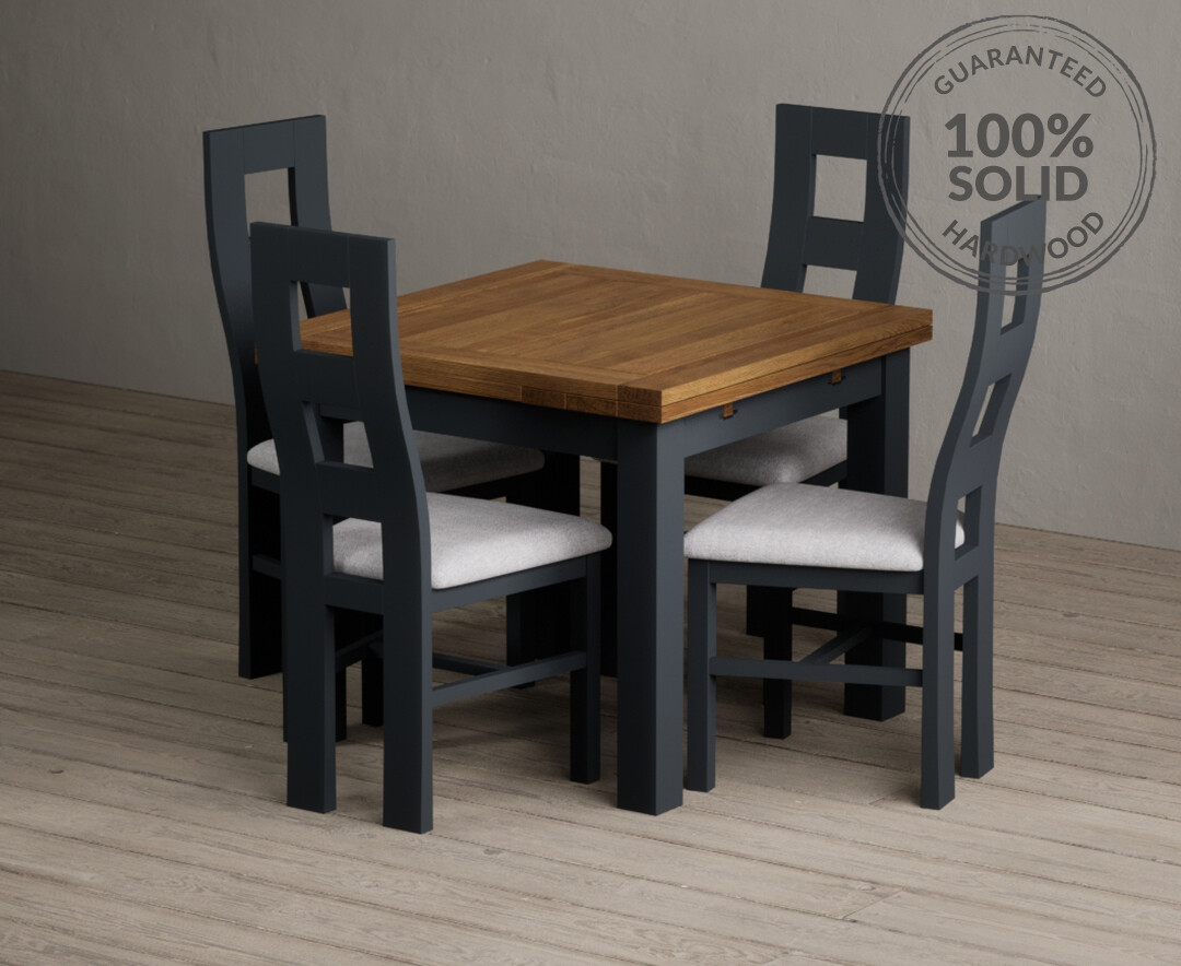 Colby 200cm Oval White Marble Dining Table with 6 Grey Lorenzo Chairs