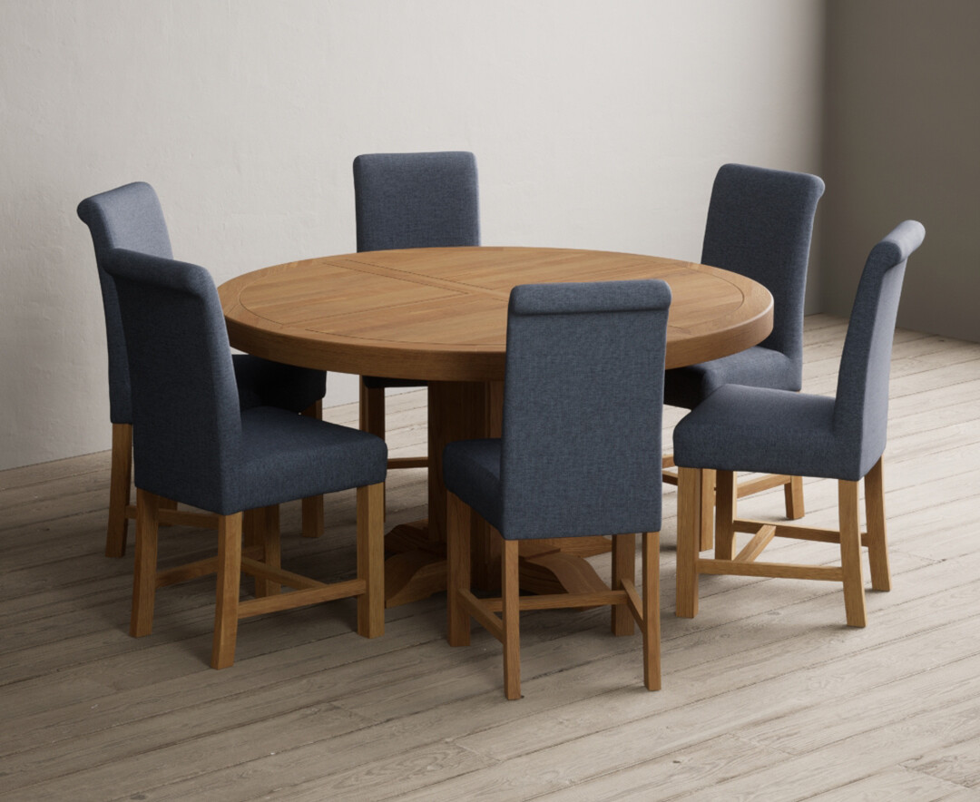 York 150cm Solid Oak Dining Table with 4 Light Grey York Chairs and 2 Oak Benches