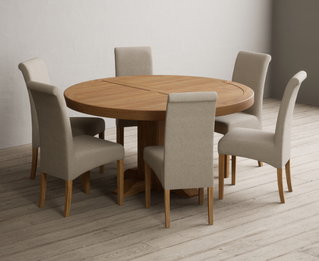 York 150cm Solid Oak Dining Table with 4 Light Grey York Chairs and 2 Oak Benches