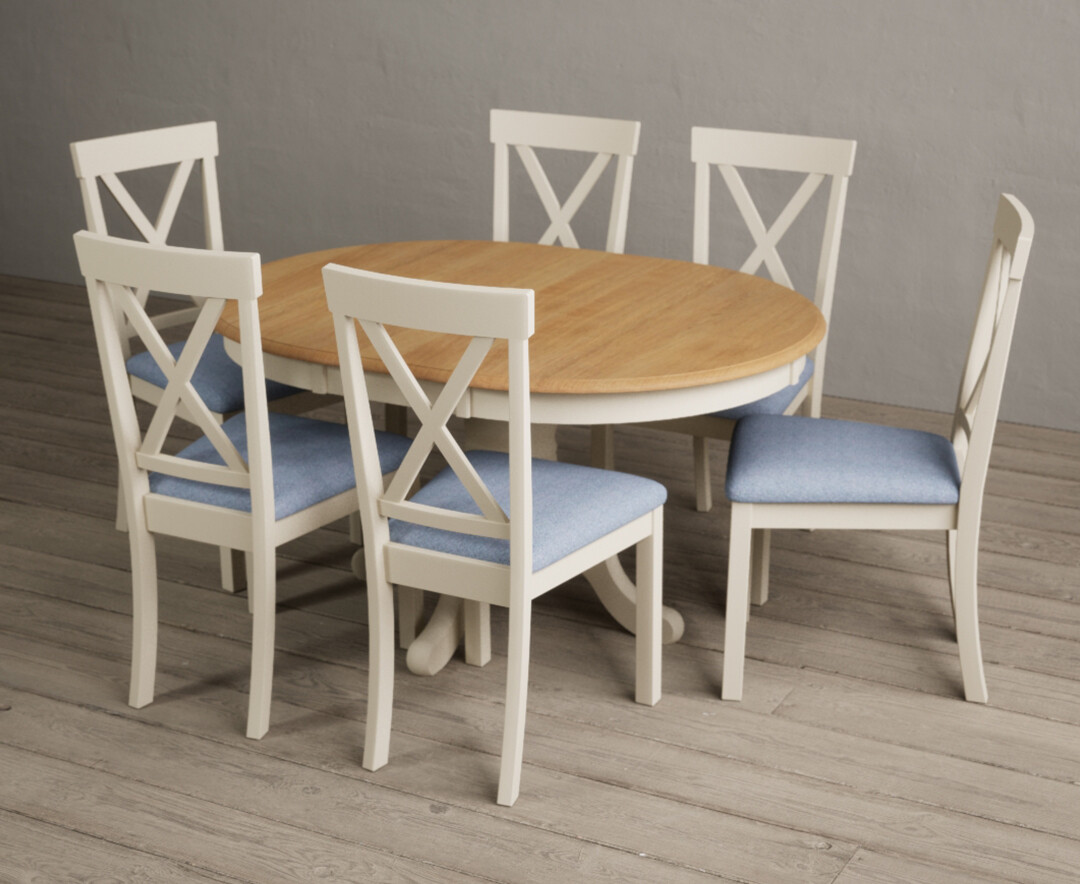 Colby 200cm Oval White Marble Dining Table with 6 Grey Sienna Chairs