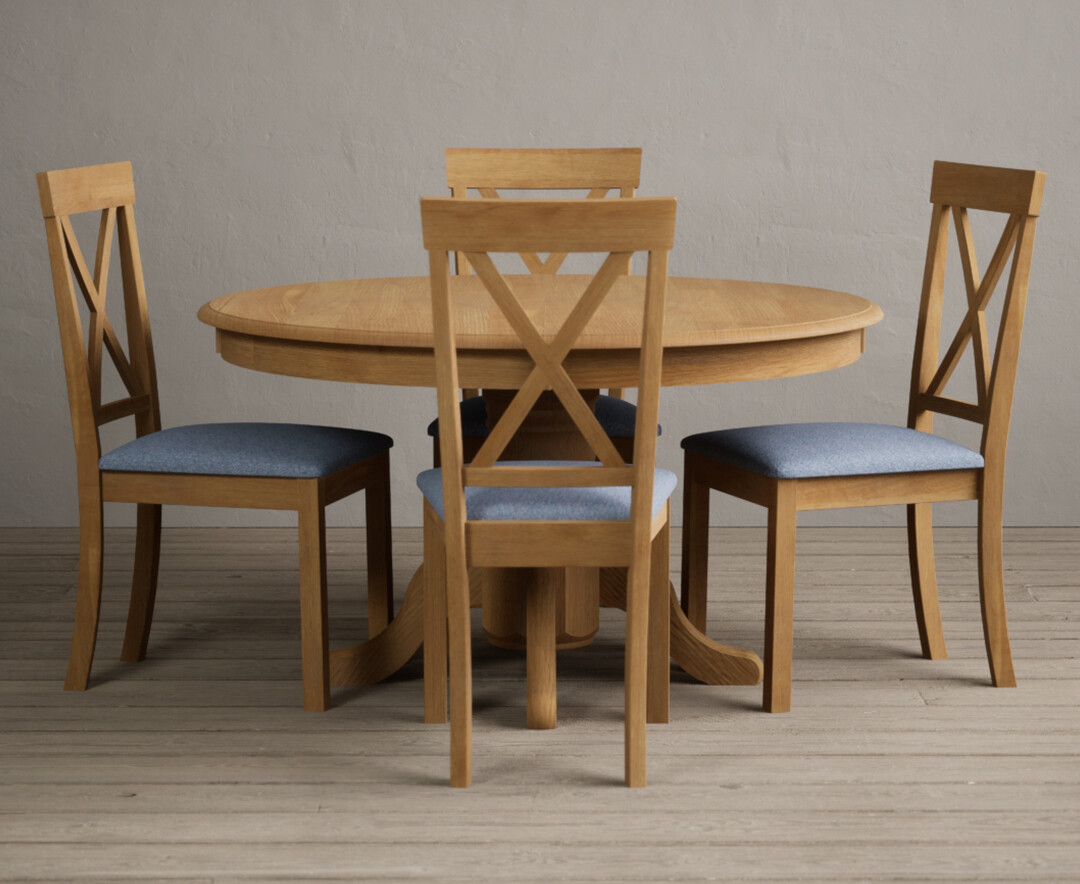 Bernini 110cm Glass Dining Table with 4 Grey Vigo Chairs