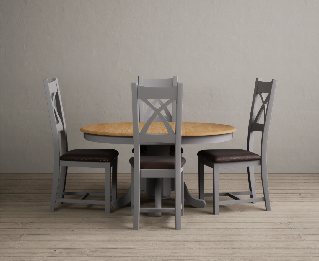 Colby 200cm Oval White Marble Dining Table with 6 Grey Lorenzo Chairs