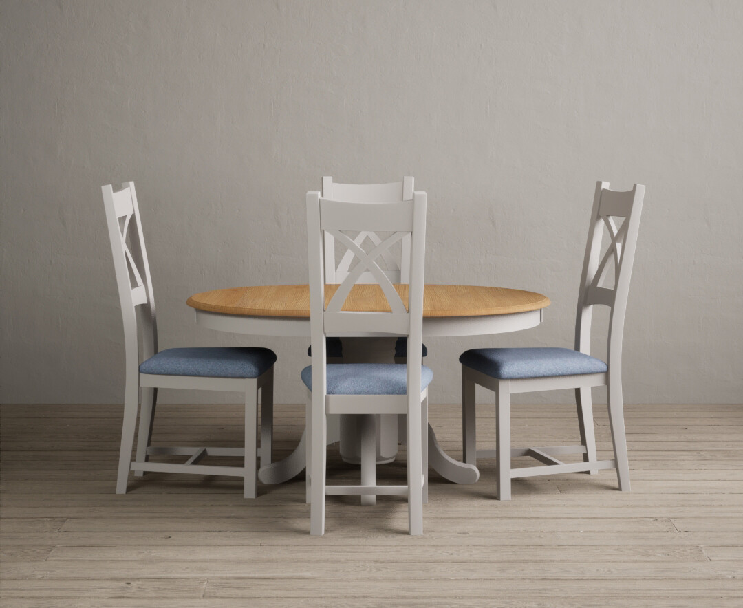 Colby 200cm Oval White Marble Dining Table with 6 Grey Sienna Chairs