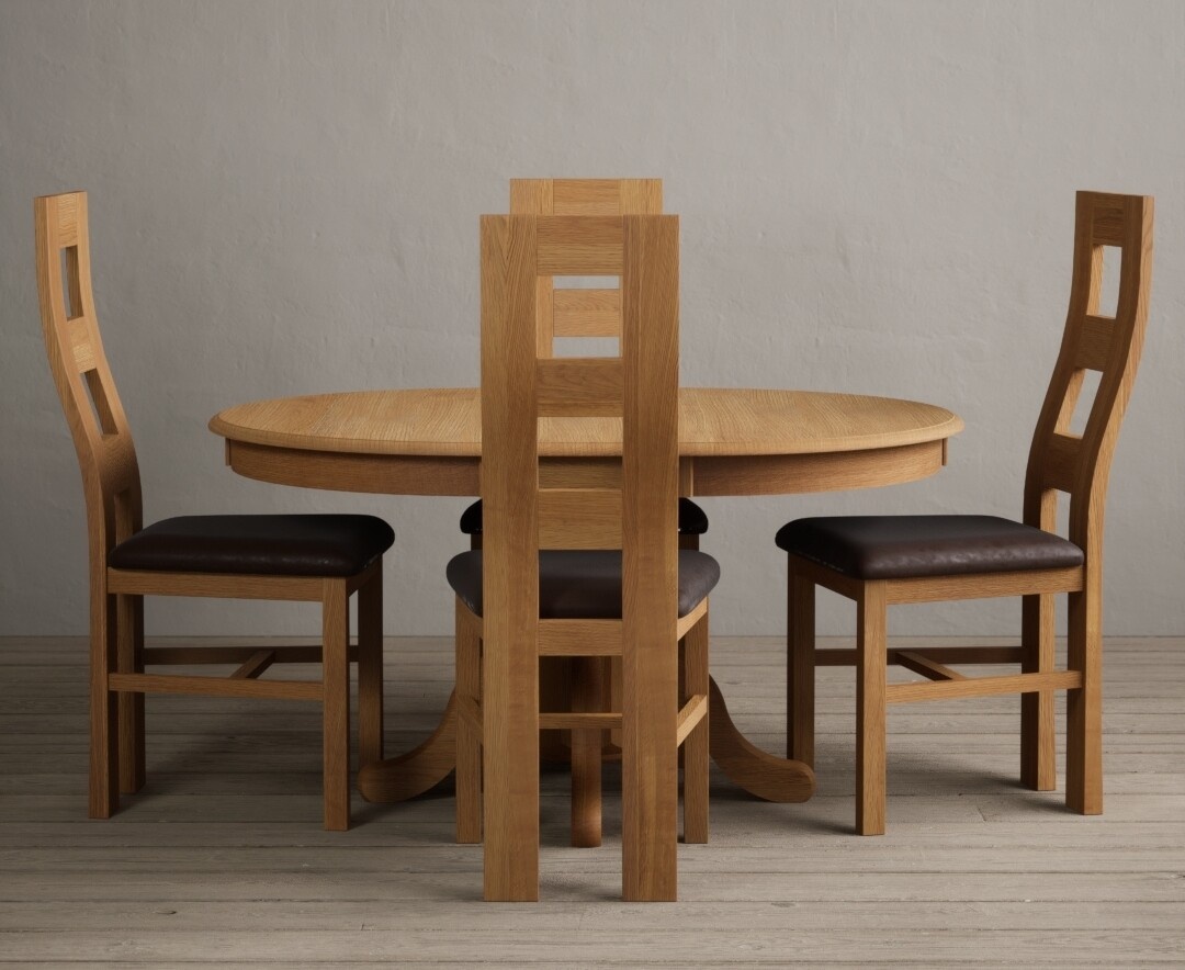 York 150cm Solid Oak Dining Table with 4 Light Grey York Chairs and 2 Oak Benches
