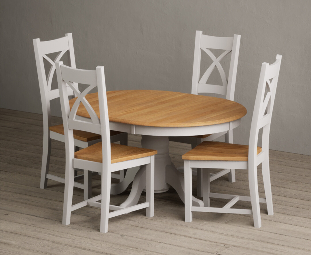 Colby 200cm Oval White Marble Dining Table with 6 Grey Sienna Chairs