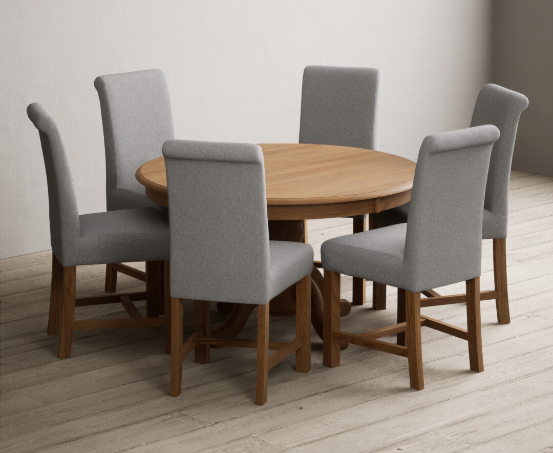 Colby 200cm Oval White Marble Dining Table with 6 Grey Sienna Chairs