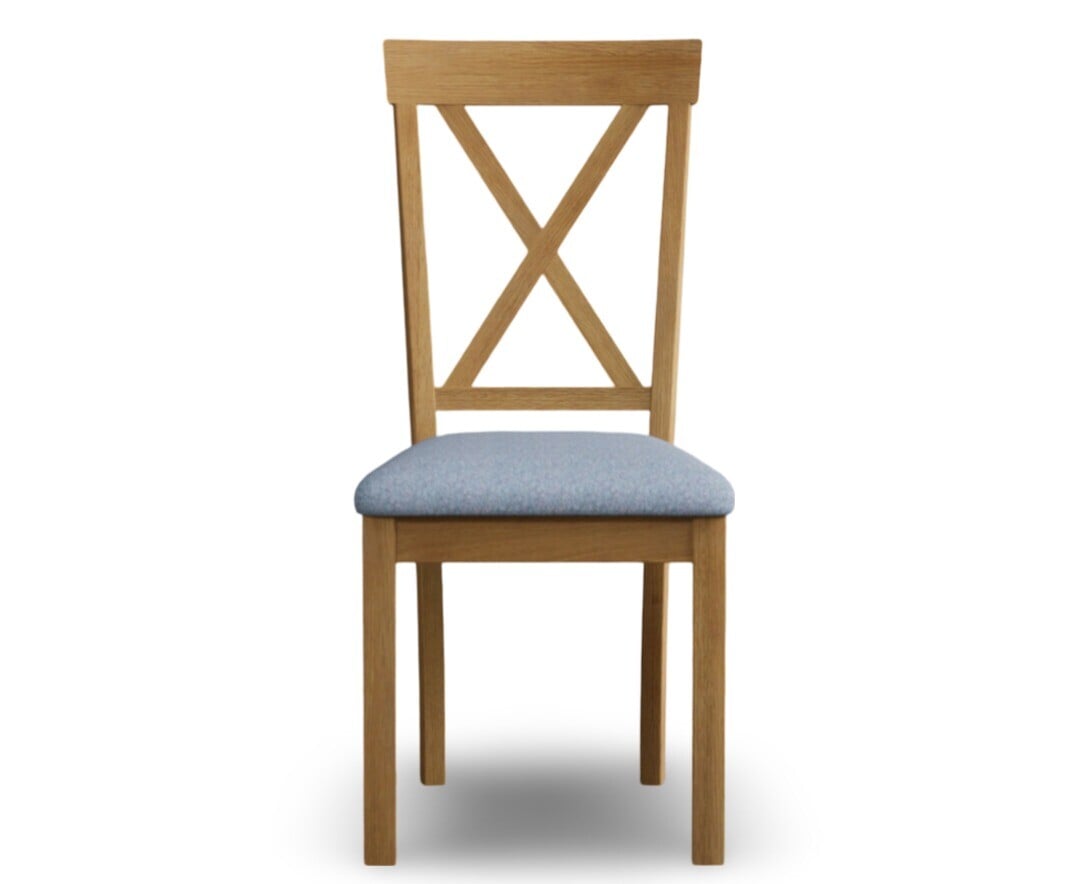 Hertford Charcoal Grey Set of 2 Painted Dining Chairs