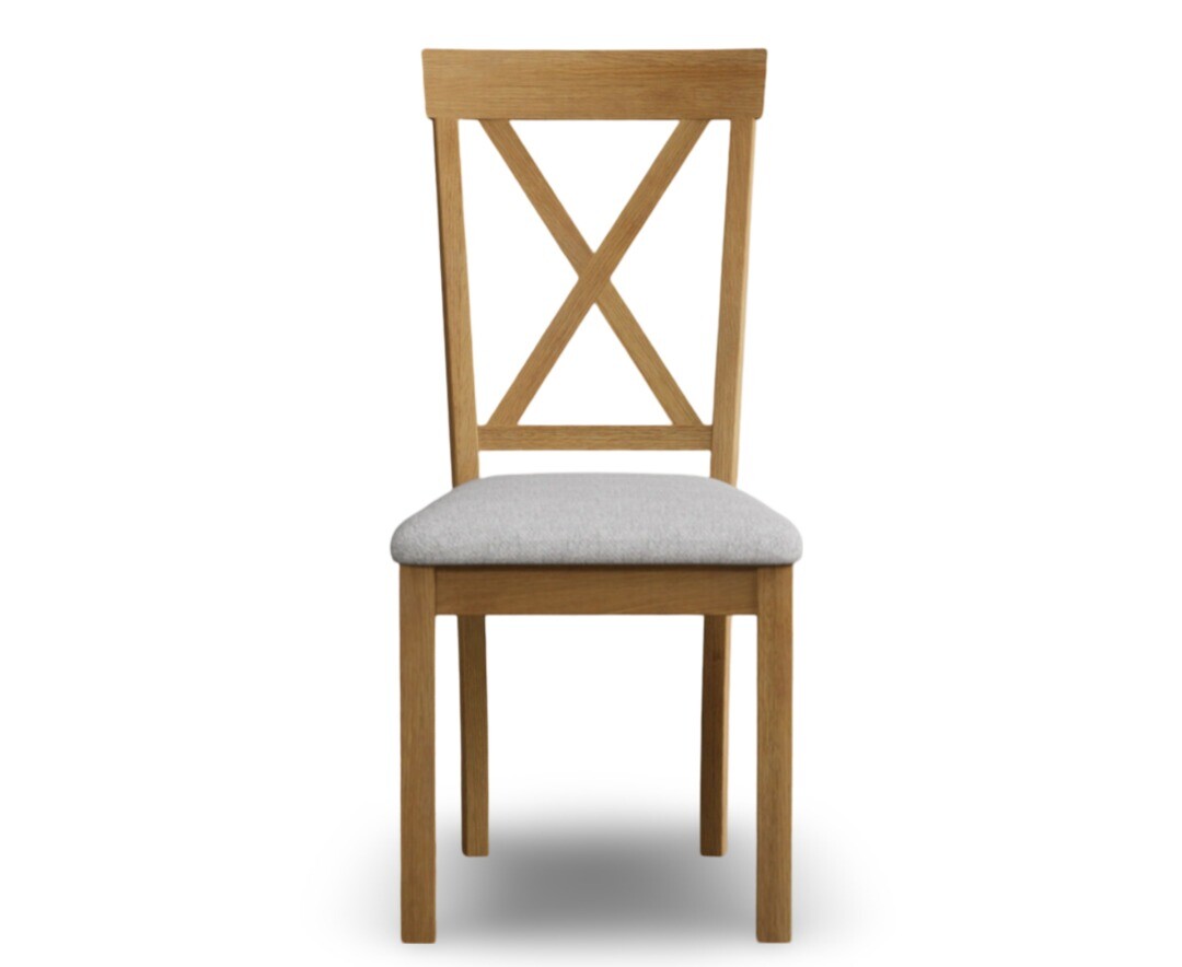 Hertford Charcoal Grey Set of 2 Painted Dining Chairs