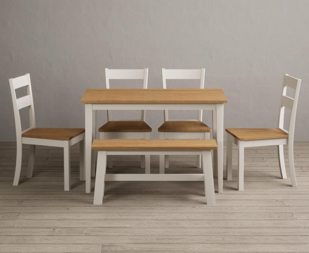 Colby 200cm Oval White Marble Dining Table with 6 Grey Sienna Chairs