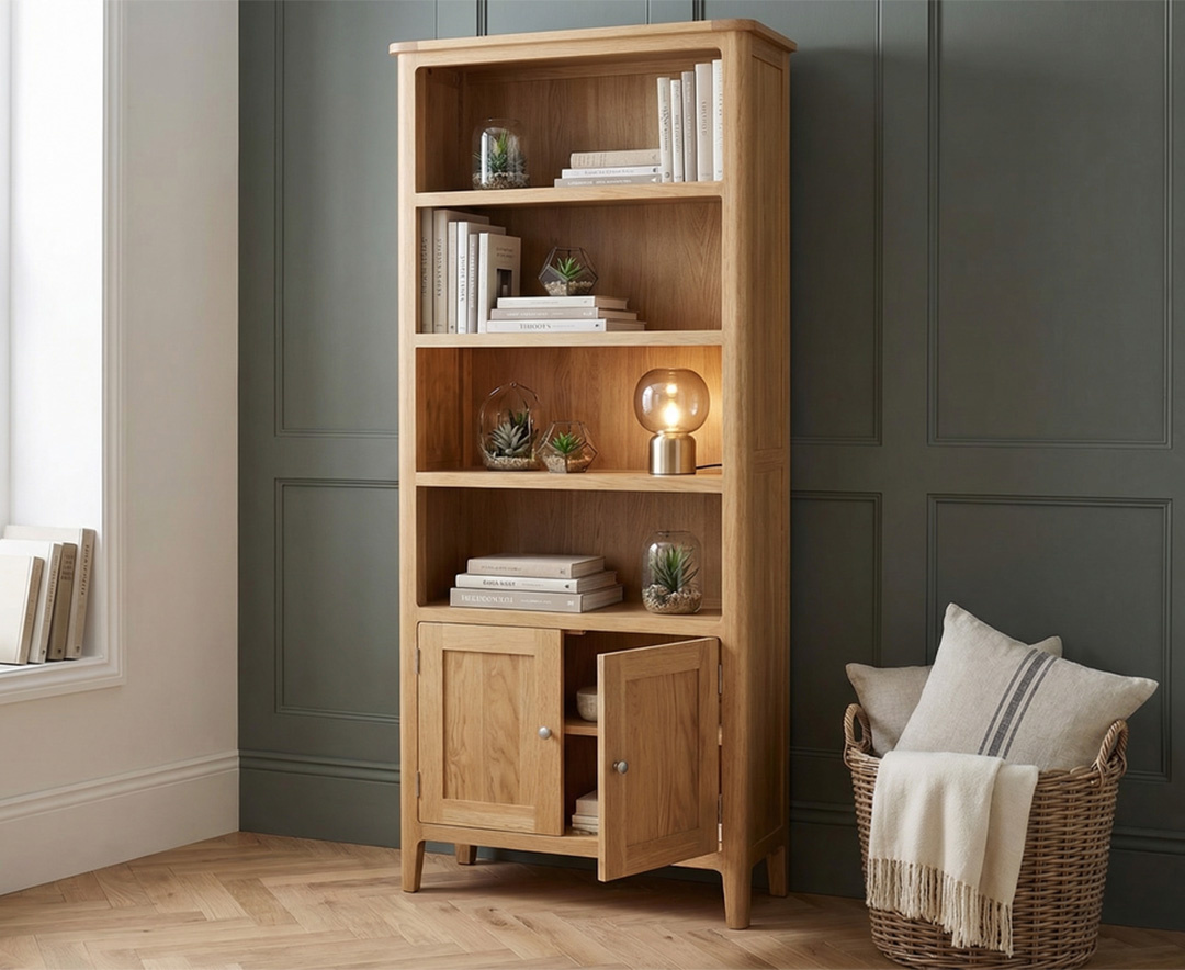 Tall Solid Bookcase Shelves