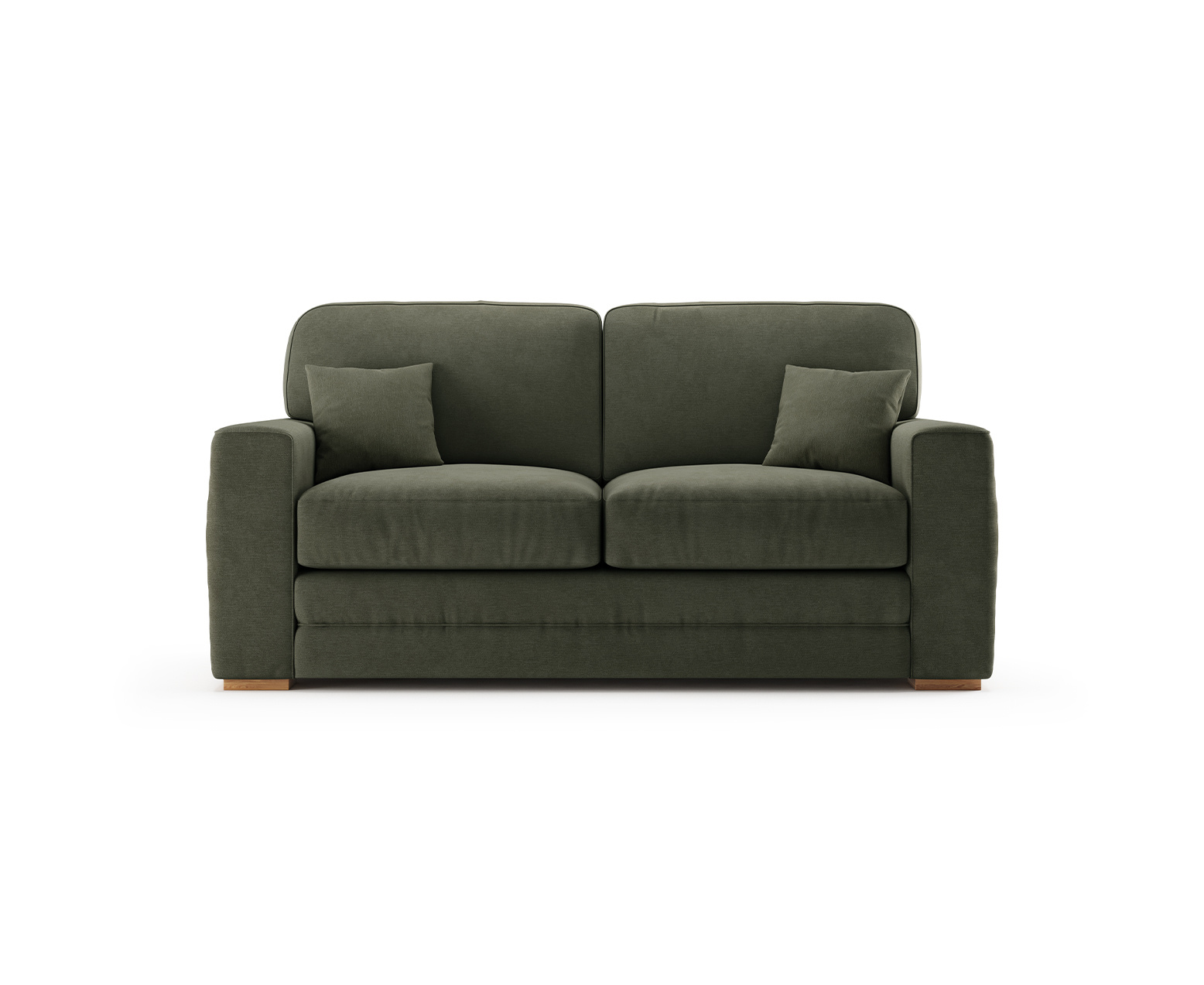 Madden Pewter Fabric Two Seater Sofa