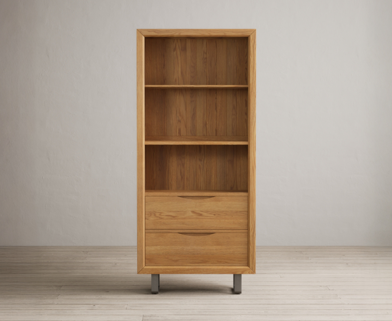 Parker Solid Oak Tall Bookcase