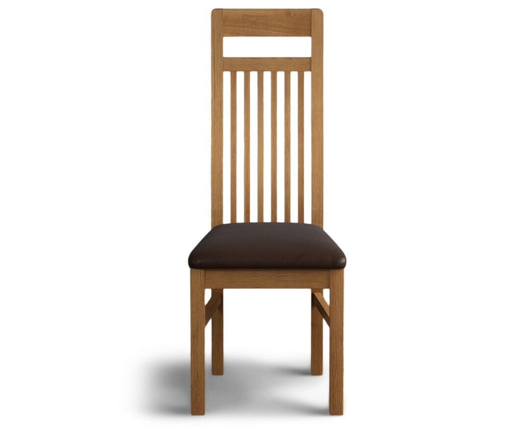 Monroe Oak Set of 2 Dining Chairs