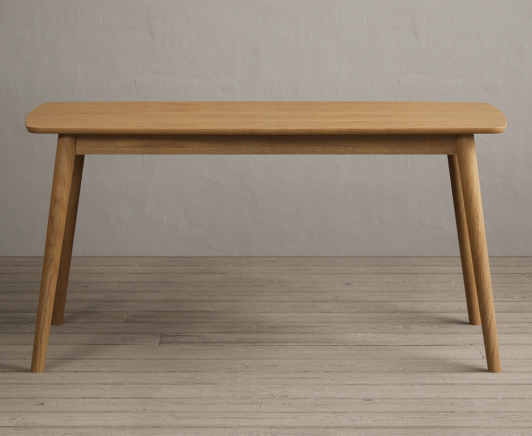 Nordic 150cm Solid Oak Dining Table