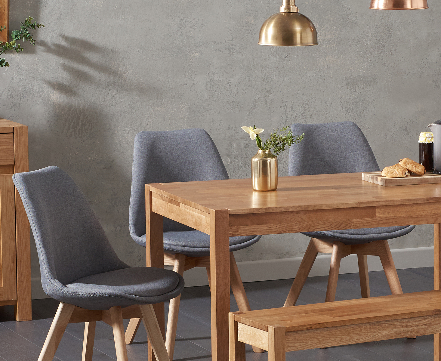 Antonio 220cm White Marble Dining Table